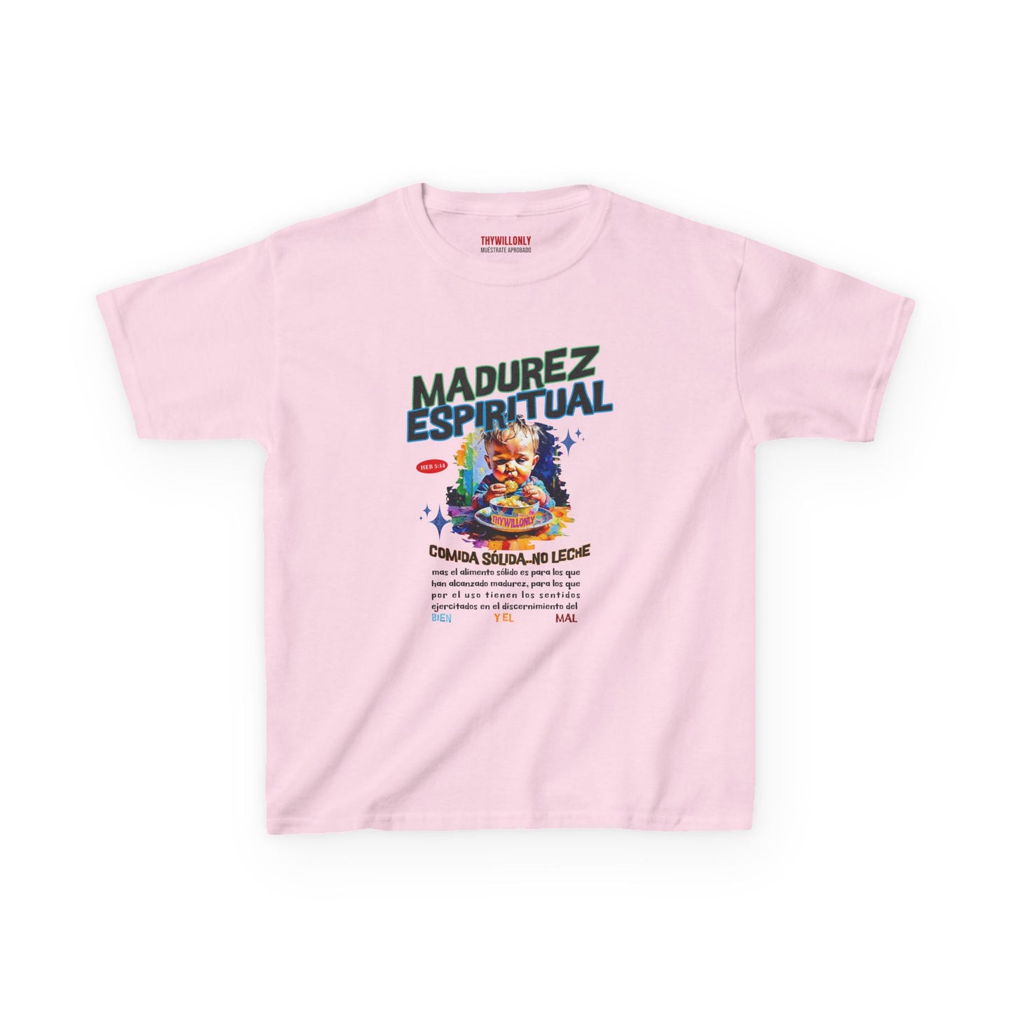 Hebreos 5:14 Camiseta Juvenil: Madurez Espiritual