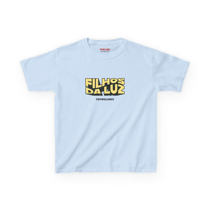 Camiseta Infantil Salmo 27:1 – O Senhor é a Minha Luz