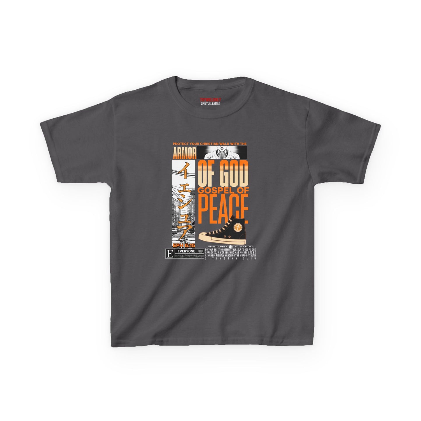 Ephesians 6:15 T-Shirt: Gospel of Peace Shoes – Armor of God