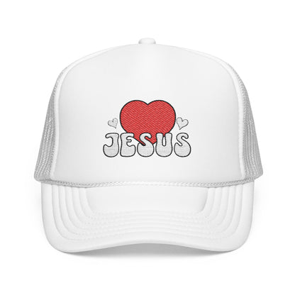 Yeshua Foam Trucker Hat – Love That Never Fails