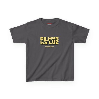 Camiseta Infantil Salmo 27:1 – O Senhor é a Minha Luz