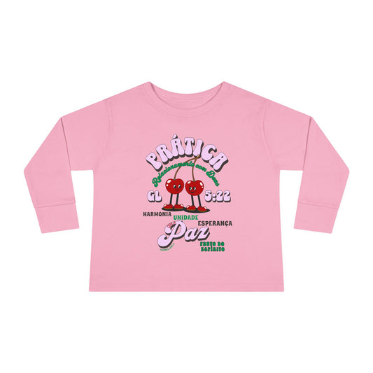 Gálatas 5:22 Camiseta Infantil: Paz – Fruto do Espírito