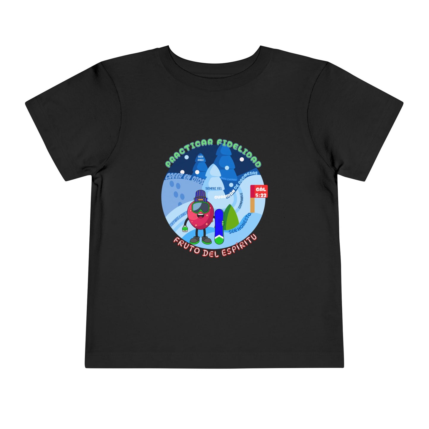 Gálatas 5:22 - Camiseta para Niños: Fidelidad – Fruto del Espíritu
