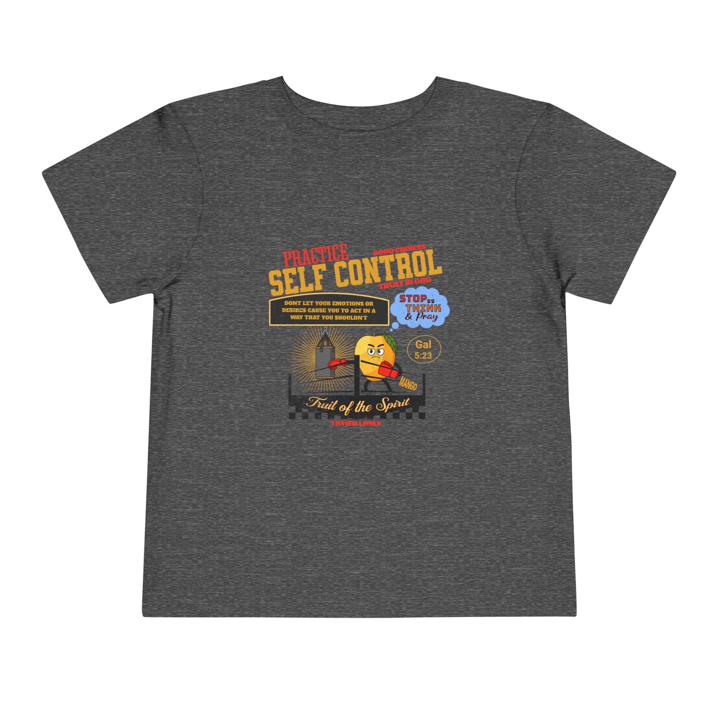 Galatians 5:23 Toddler Tee: Self-Control – Fruit of the Spirit