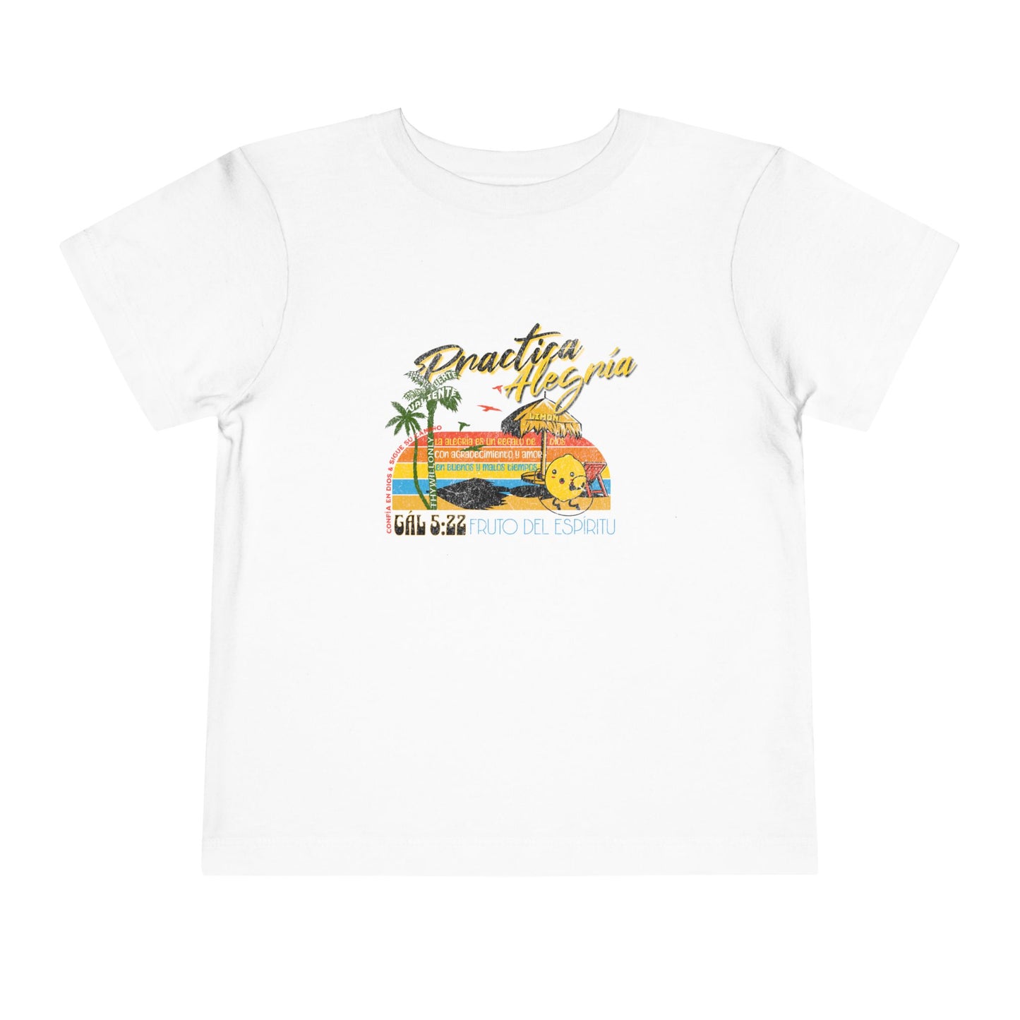 Gálatas 5:22 - Camiseta para Niños: Alegria – Fruto del Espíritu