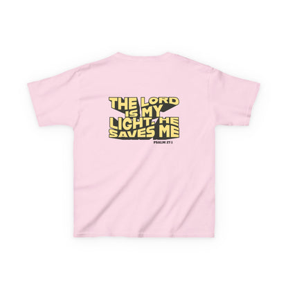 Psalm 27:1 Kids T-Shirt – The Lord Is My Light