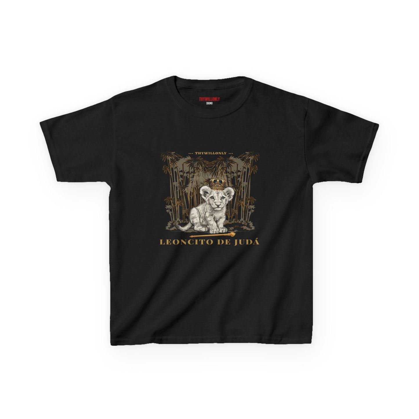 Génesis 49:9–10 - Camiseta Juvenil: Leoncito de Judá
