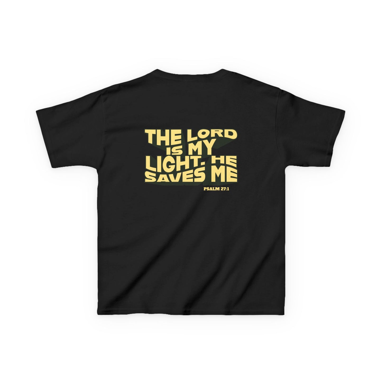 Psalm 27:1 Kids T-Shirt – The Lord Is My Light