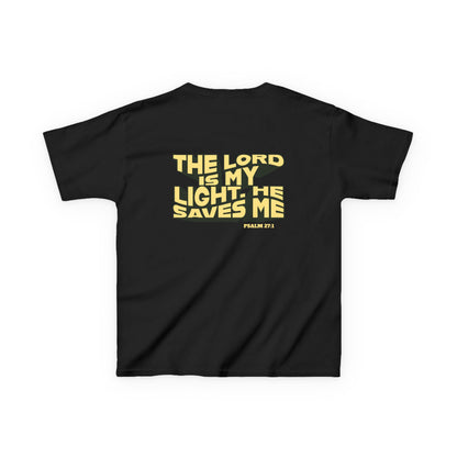 Psalm 27:1 Kids T-Shirt – The Lord Is My Light