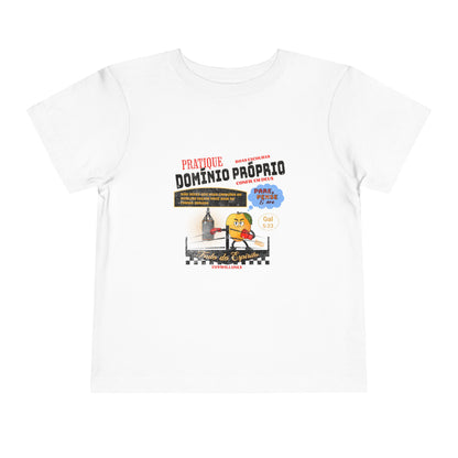 Gálatas 5:23 Camiseta Infantil: Domínio Próprio – Fruto do Espírito