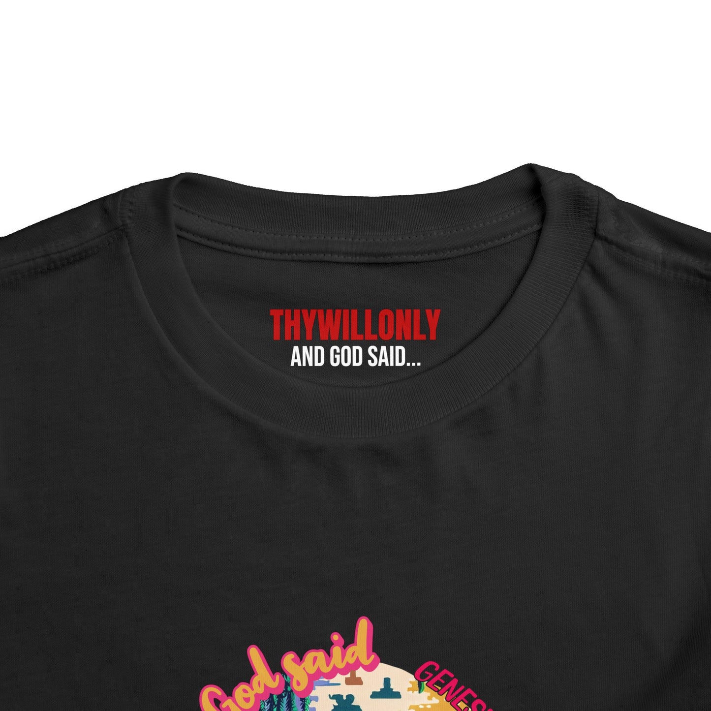 Creation Day 6 Toddler Tee: Made in His Image