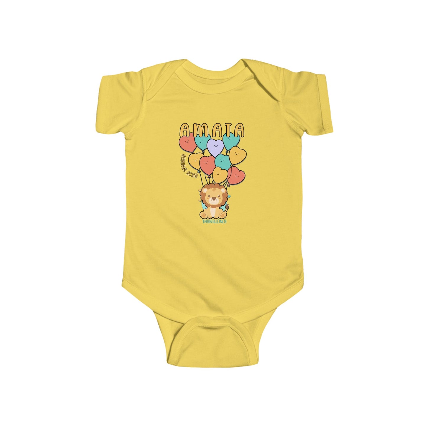 Romani 8:38 - Body Neonato Amata