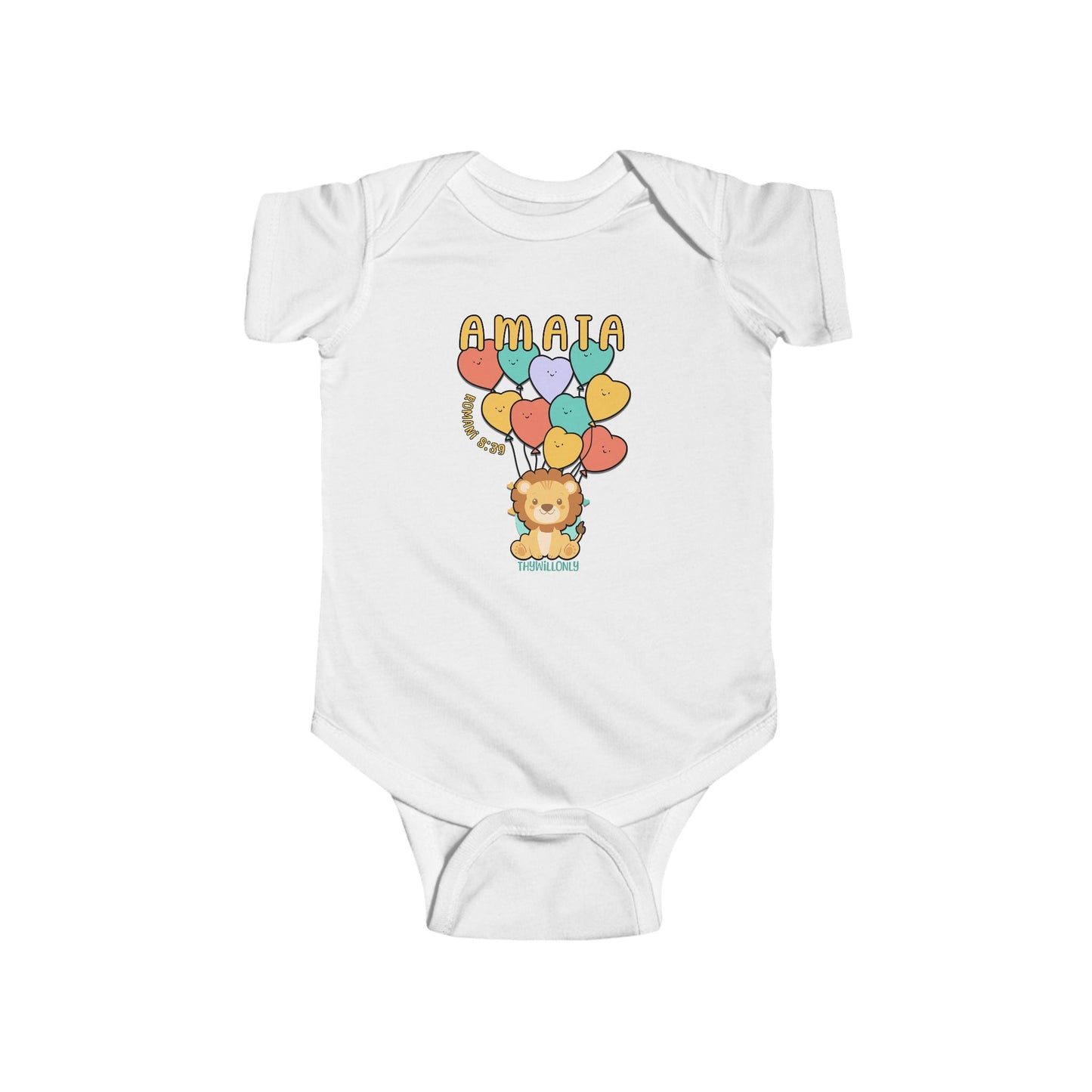 Romani 8:38 - Body Neonato Amata
