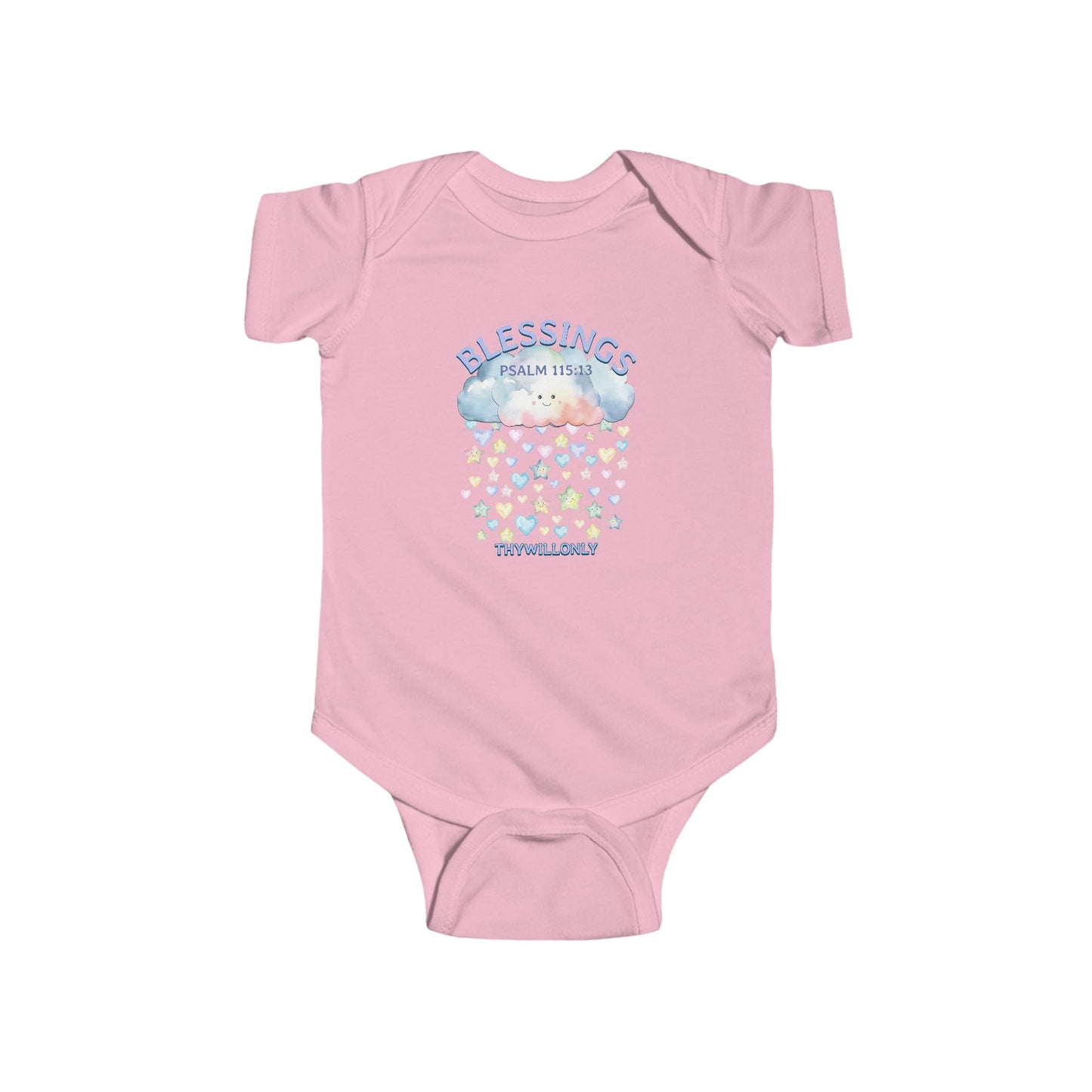 Psalm 115:13 - Blessings Baby Onesie