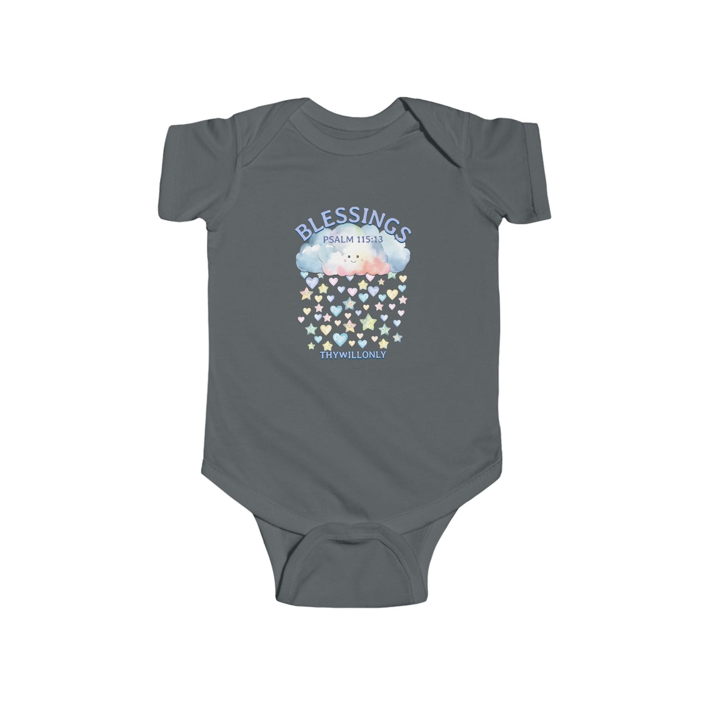 Psalm 115:13 - Blessings Baby Onesie