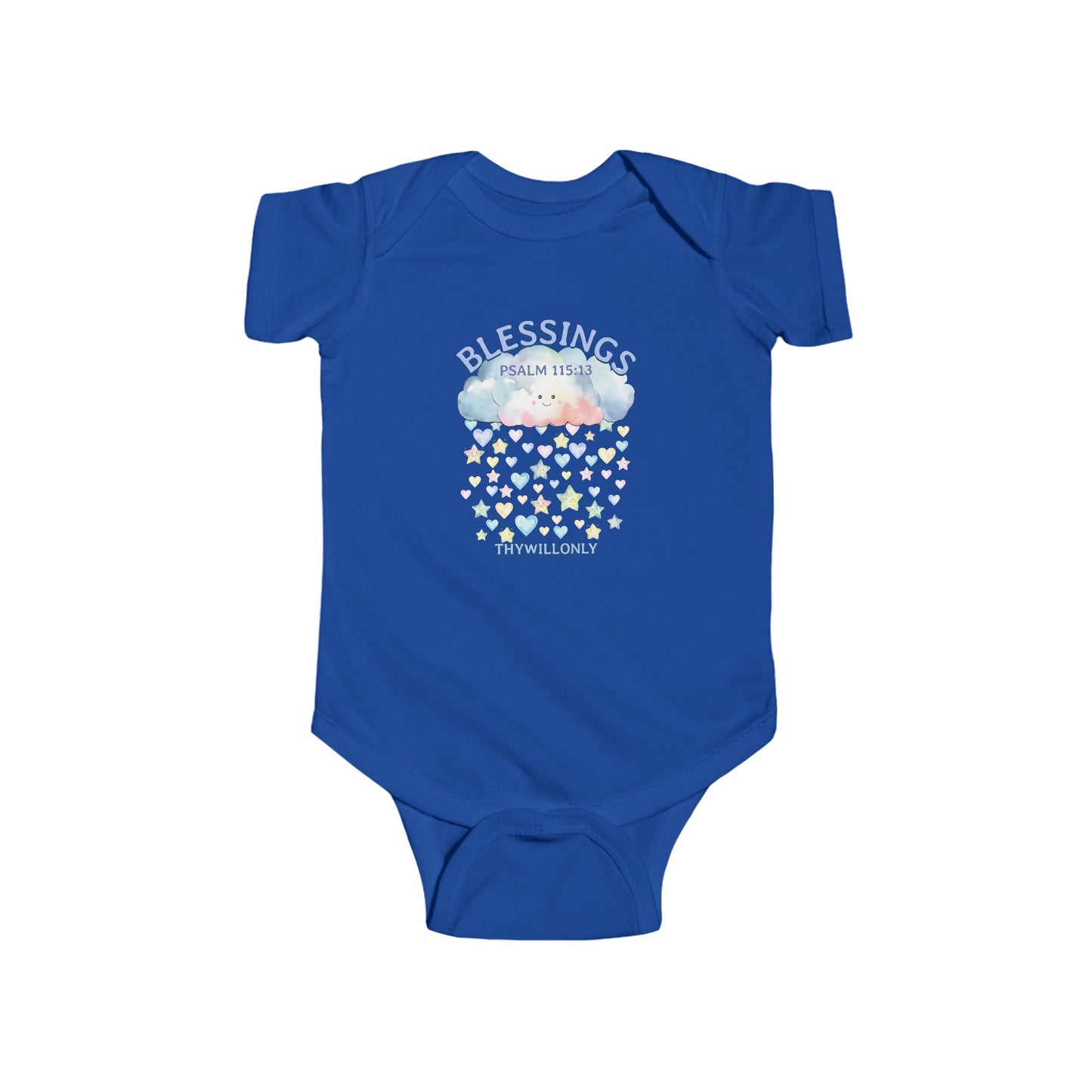 Psalm 115:13 - Blessings Baby Onesie