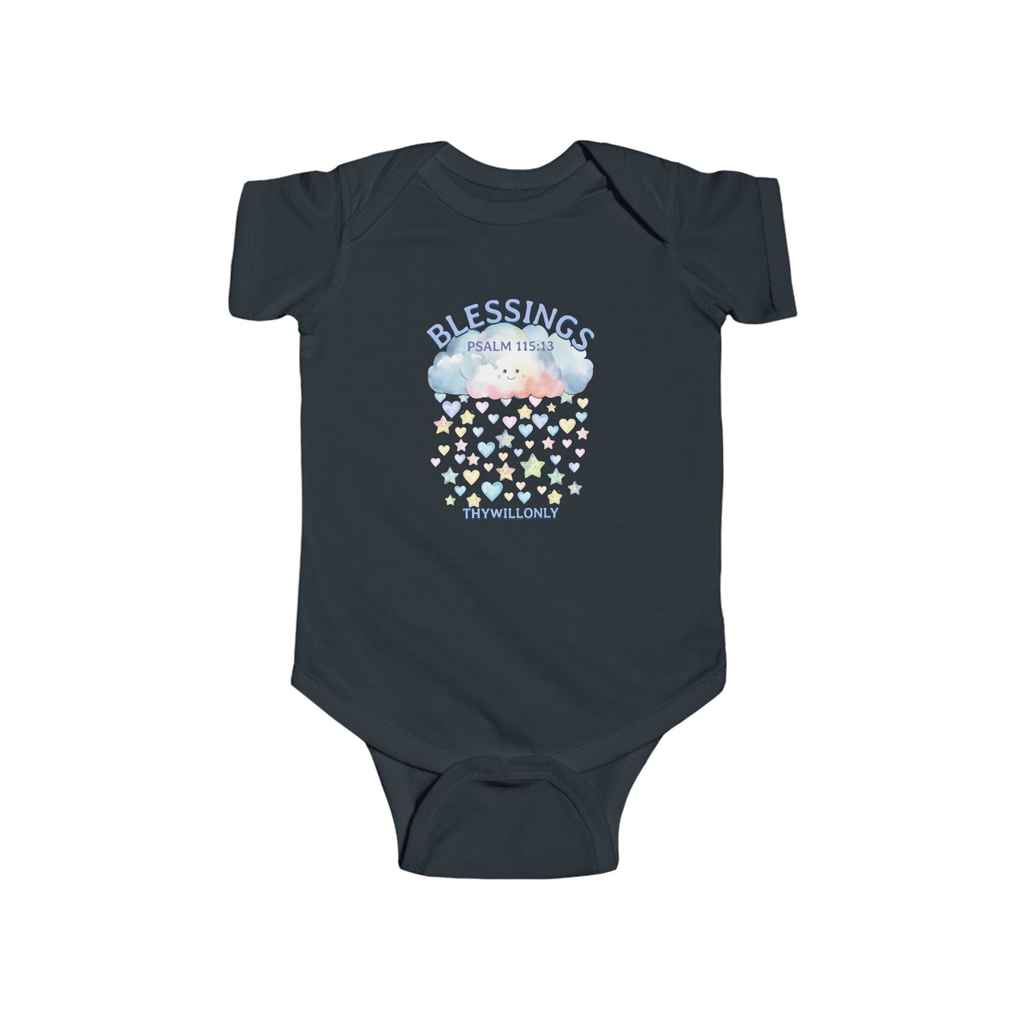 Psalm 115:13 - Blessings Baby Onesie