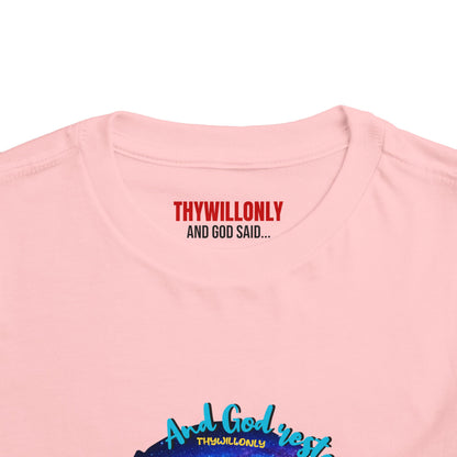 Creation Day 7 Toddler Tee – God Rested