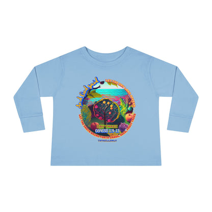 Creation Day 3 Toddler LS Tee: Land, Seas & Life