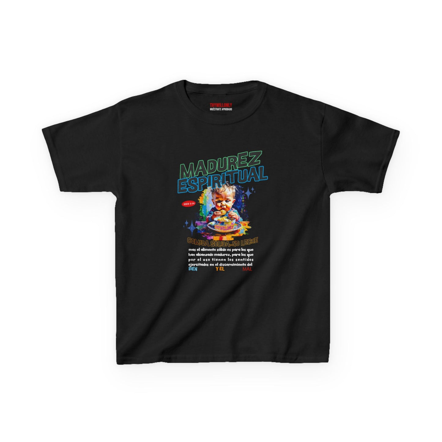 Hebreos 5:14 Camiseta Juvenil: Madurez Espiritual