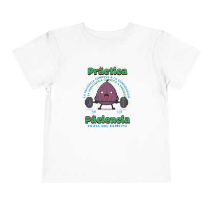 Gálatas 5:22 - Camiseta para Niños: Paciencia – Fruto del Espíritu