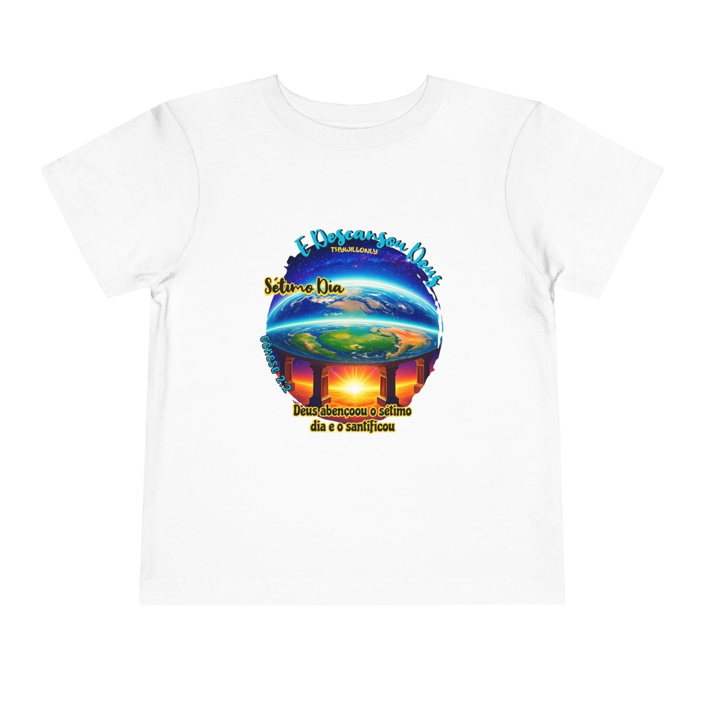 Camiseta Infantil – Dia 7 da Criação: Deus Descansou