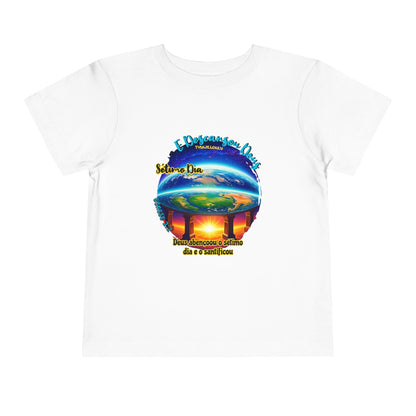 Camiseta Infantil – Dia 7 da Criação: Deus Descansou