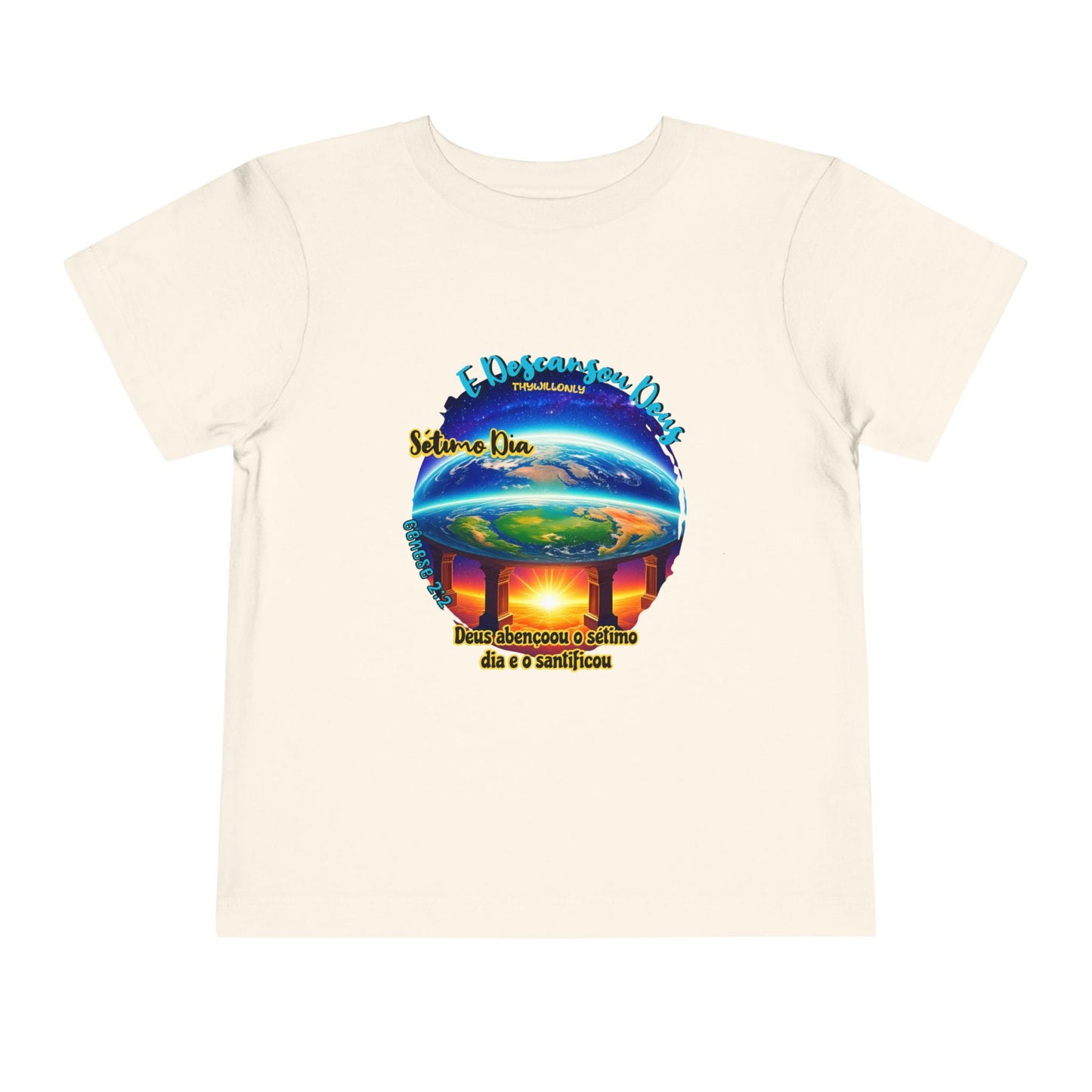 Camiseta Infantil – Dia 7 da Criação: Deus Descansou
