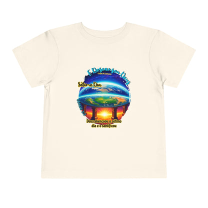 Camiseta Infantil – Dia 7 da Criação: Deus Descansou