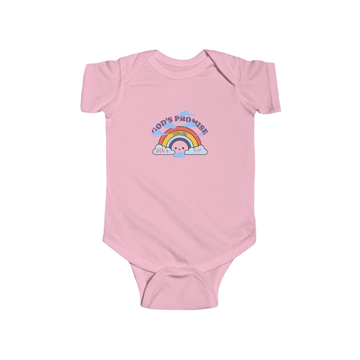 Genesis 9:11-17 - God's Promise Baby Onesie