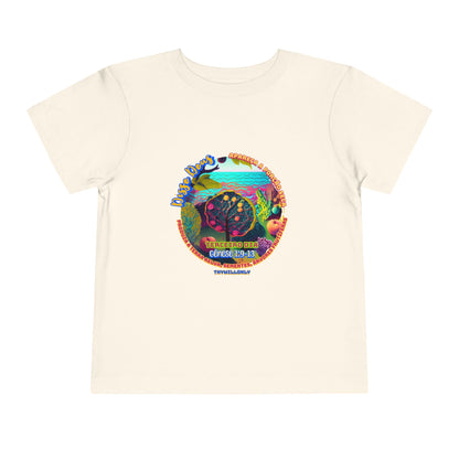 Camiseta Infantil – Dia 3 da Criação: Terra, Mares e Vida