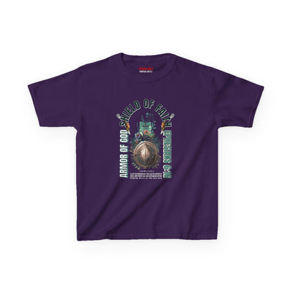 Ephesians 6:16 Youth Tee: Shield of Faith – Armor of God