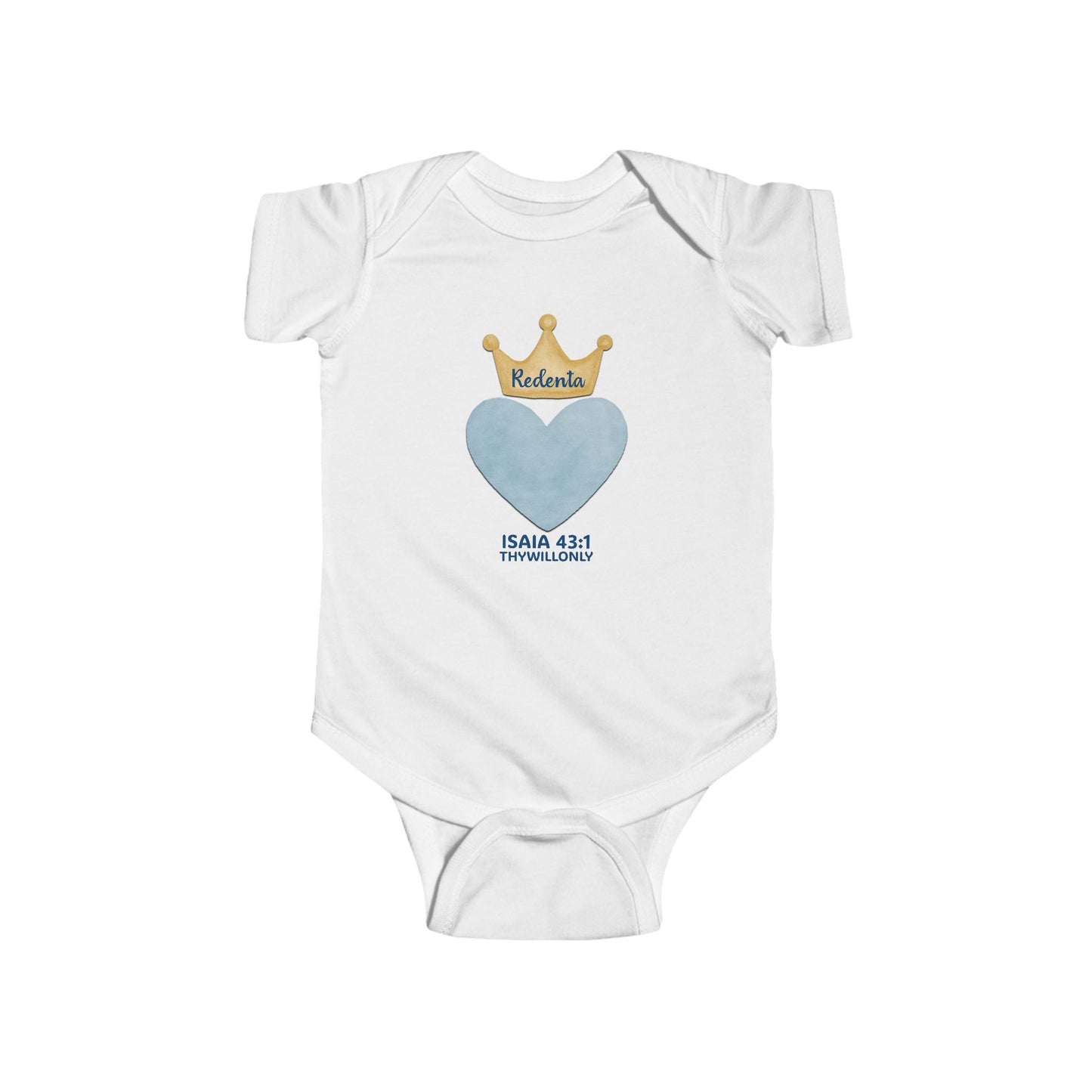 Isaia 43:1 - Body Neonato Redenta