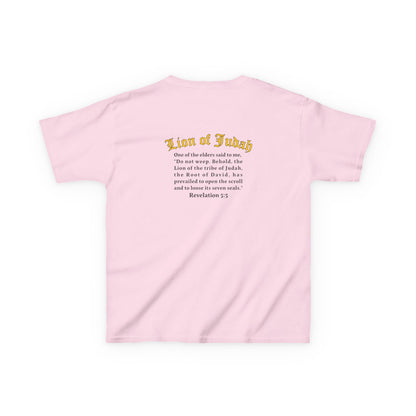 Revelation 5:5 Kids T-Shirt – The Lion of Judah