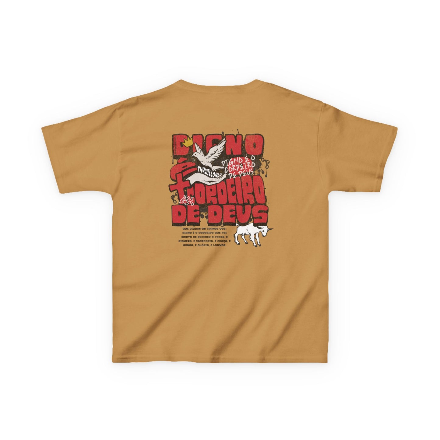 Apocalipse 5:12 Camiseta Jovenes – Digno é o Cordeiro
