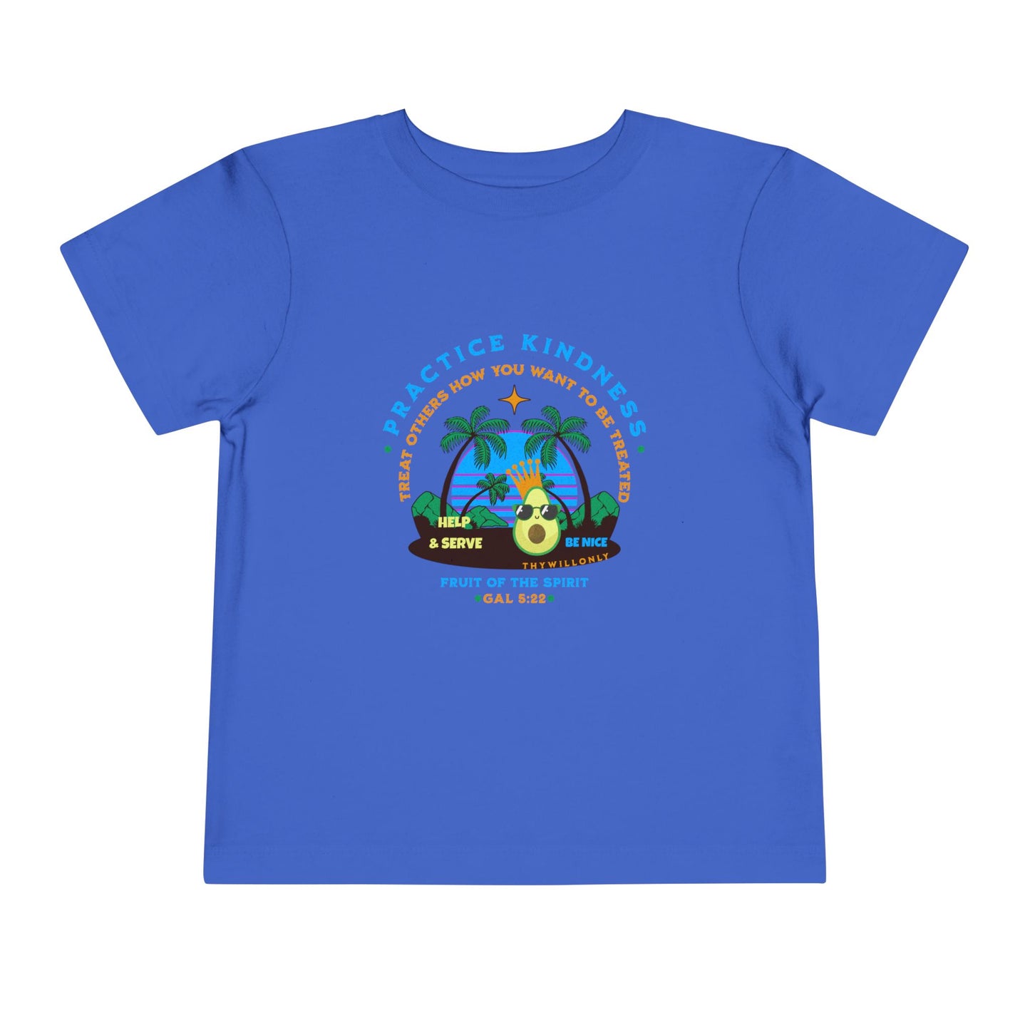 Galatians 5:22 Toddler Tee: Kindness – Fruit of the Spirit