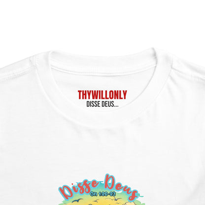 Camiseta Infantil – Dia 5 da Criação: Voar e Brincar na Água