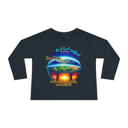 Creation Day 7 Toddler LS Tee – God Rested