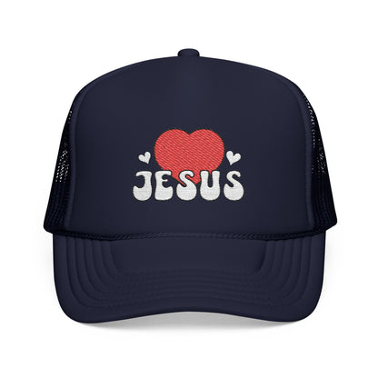 Yeshua Foam Trucker Hat – Love That Never Fails