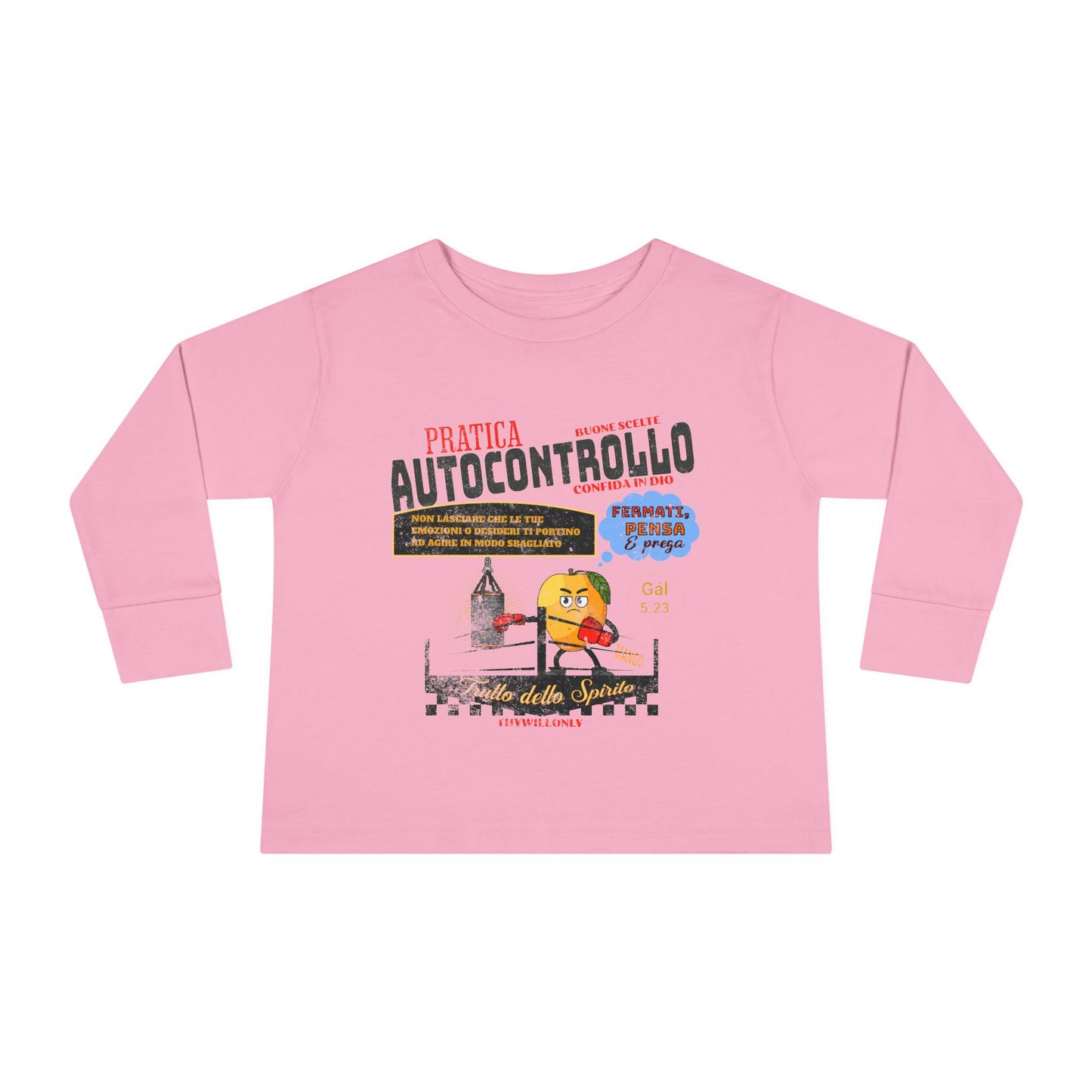 Galati 5:23 Maglietta per Bambini: Autocontrollo – Frutto dello Spirito