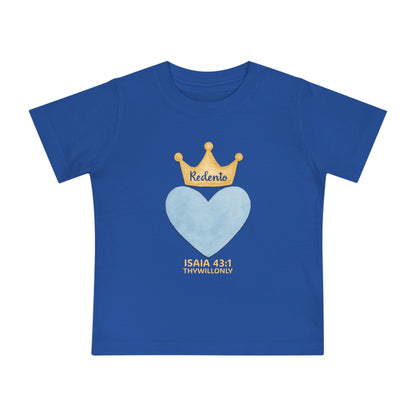 Isaia 43:1 - Maglietta Neonato Redento