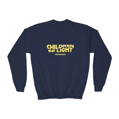 Psalm 27:1 Kids Crewneck – The Lord Is My Light