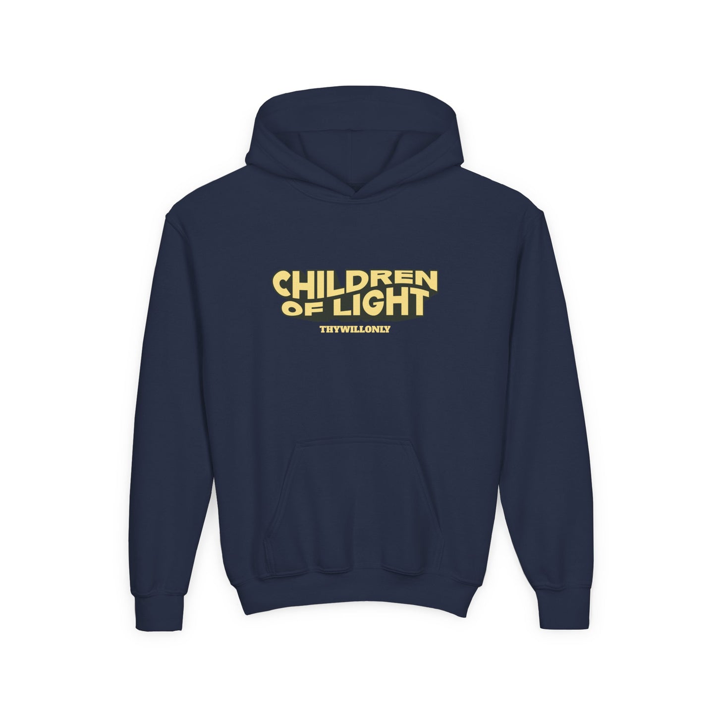 Psalm 27:1 Kids Hoodie – The Lord Is My Light