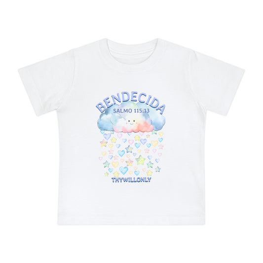 Salmo 115:13 - Camiseta para Bebé Bendecida