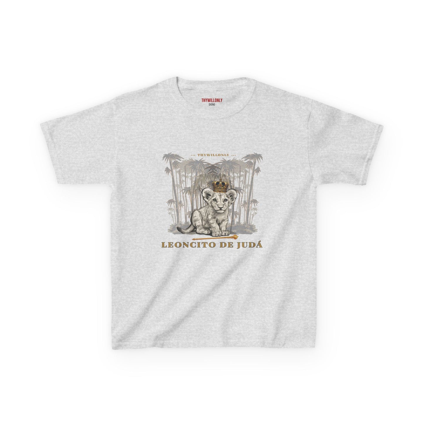 Génesis 49:9–10 - Camiseta Juvenil: Leoncito de Judá