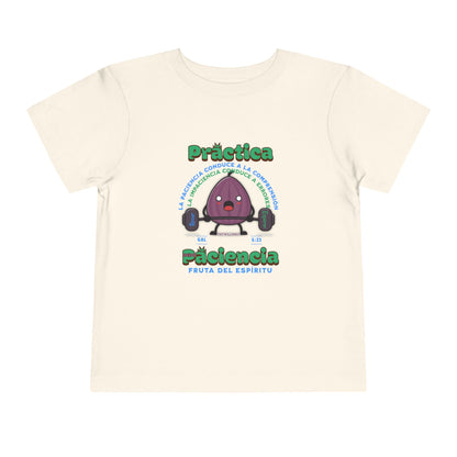 Gálatas 5:22 - Camiseta para Niños: Paciencia – Fruto del Espíritu