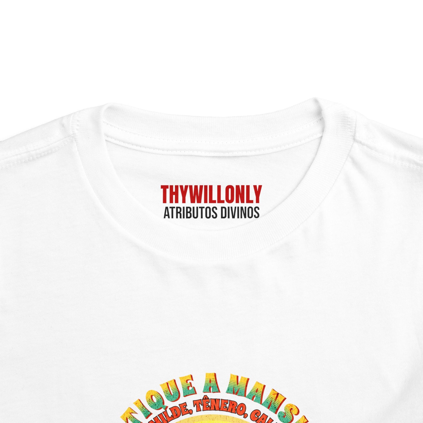 Gálatas 5:23 Camiseta Infantil: Mansidão – Fruto do Espírito