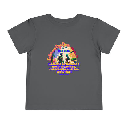 Día 6 de la Creación - Camiseta Infantil: Hecho a Su Imagen