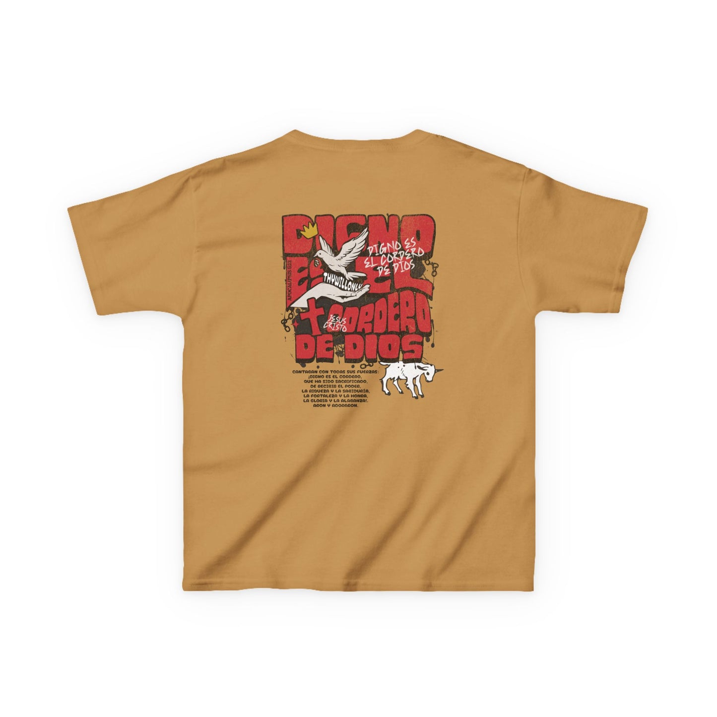 Apocalipsis 5:12 Camiseta Jovenes – Digno es el Cordero