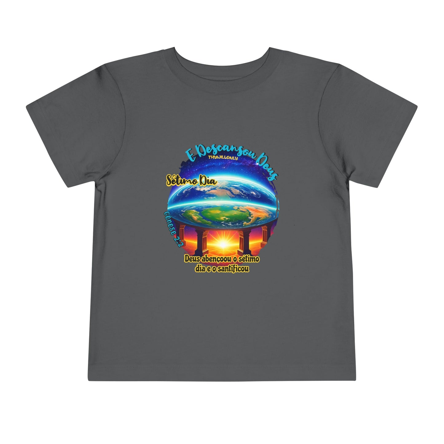 Camiseta Infantil – Dia 7 da Criação: Deus Descansou